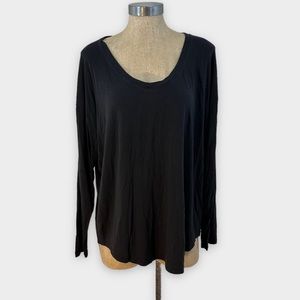 Athleta Cloudlight Stratus Top Black XL